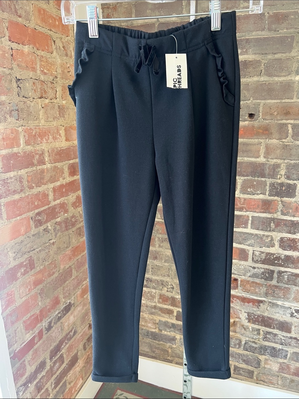 Girls 2 Pocket Slim Fit Joggers